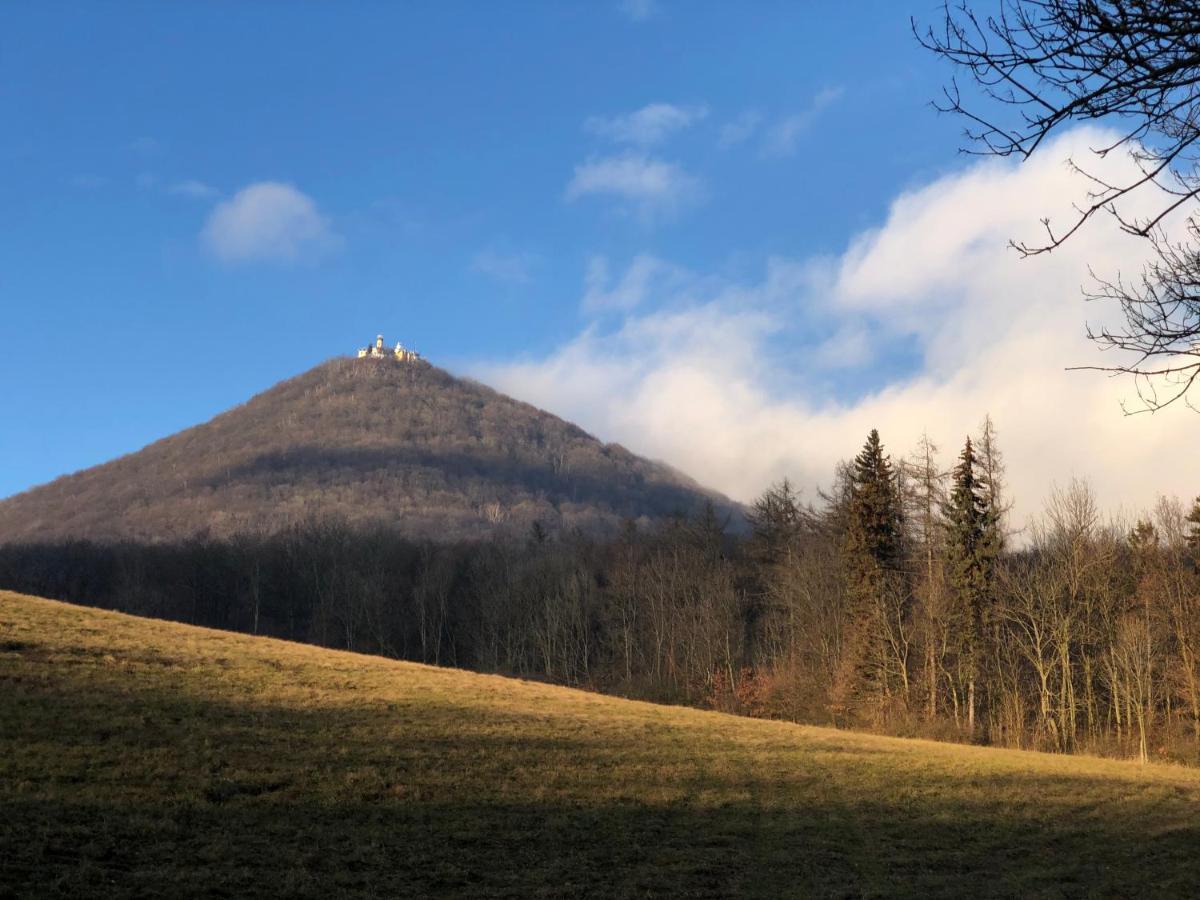 Pokoje V Chalupe Pod Milesovkou Velemin Bagian luar foto